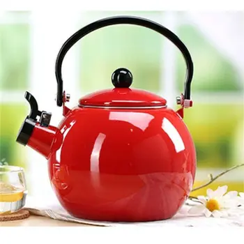 

Enamel Water Teapot Small Kettle Gas Stove Universal Enamel Called Pot Sound Pot Coffee Carafe Kettle Enamel Stock Pot Kettle
