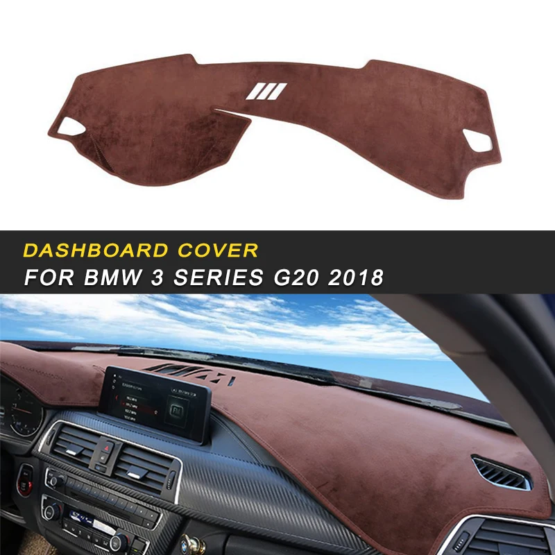 

Auto Car-styling Dashboard Cover Sunshade Light Pad Mat Cushion Interior Accessories For BMW 3 Series F30 2012-2018