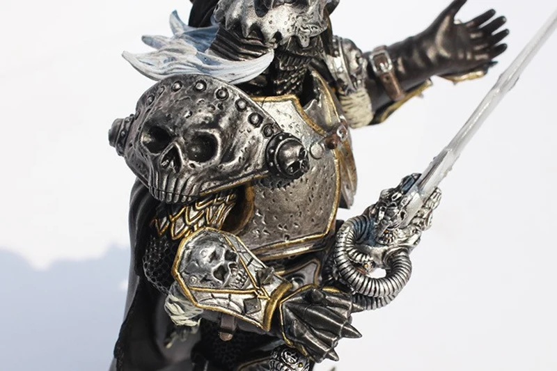 2019-Game-Movie-Anime-Figurine-WOW-Fall-of-The-Lich-King-Arthas-Menethil-Action-Figure-Toy (3)
