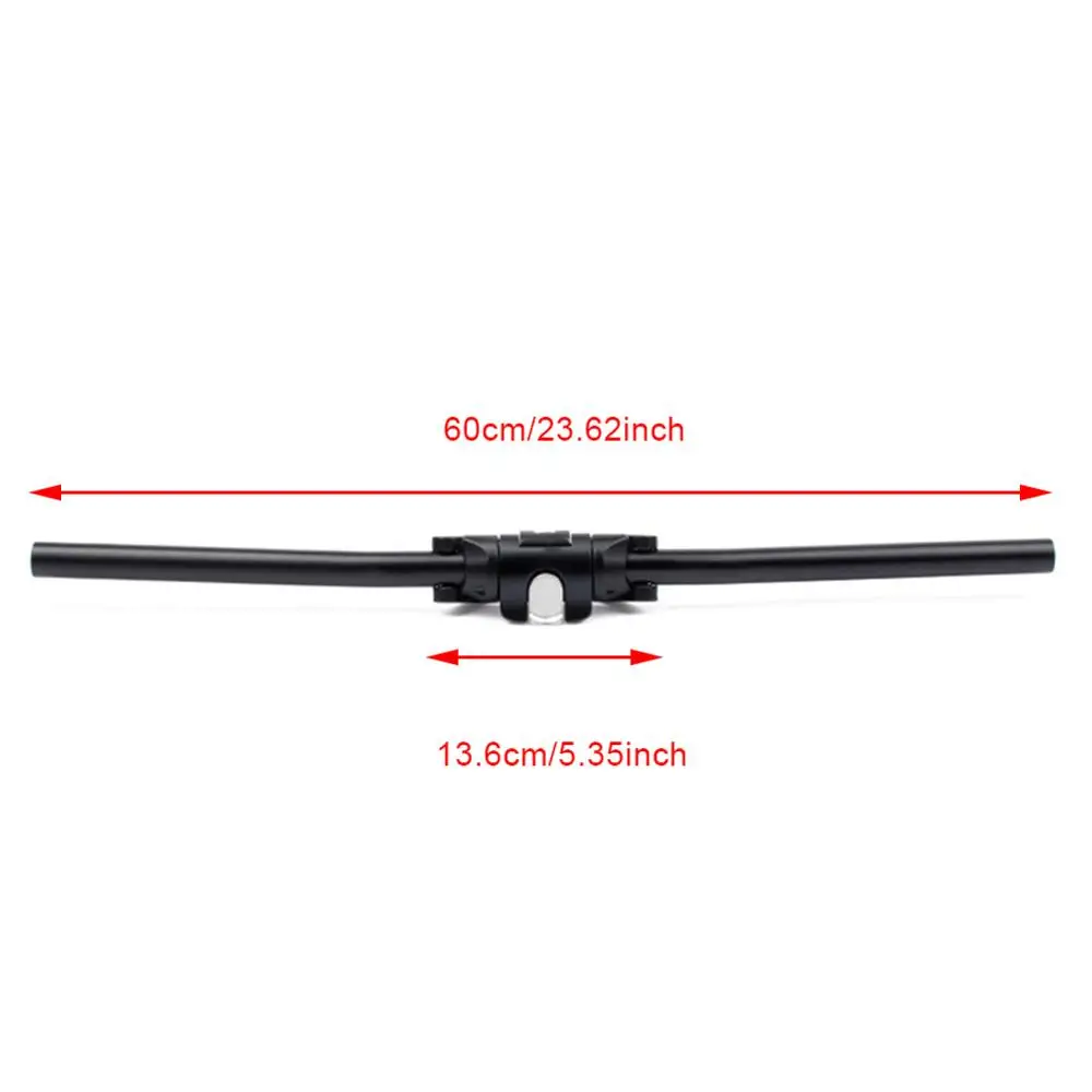 Folding Handle Handlebar For Mountain Bicycle With Adapters Aluminum Alloy Bike handlebar Accessories