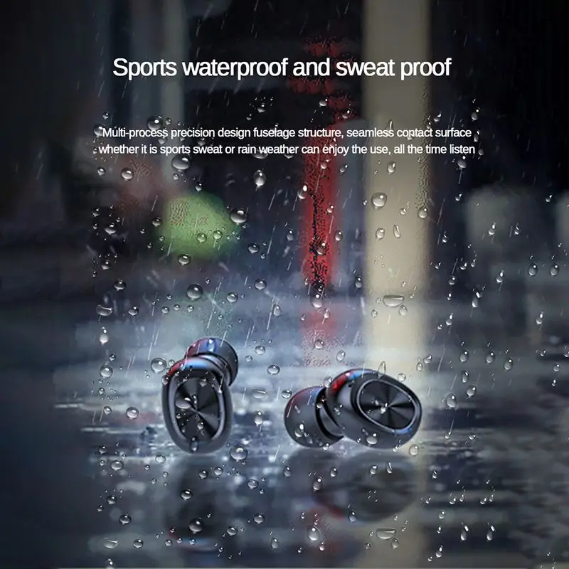 Super B5 TWS 5,0 Bluetooth Беспроводные наушники с сенсорным управлением 6D стерео наушники бас гарнитура с микрофоном зарядная коробка