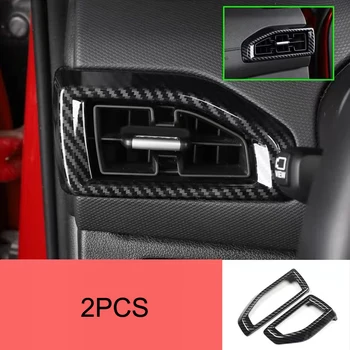 

For Hyundai ix25 2020 Left Hand Drive ABS 2PCS Car Front Air Conditioner Vent Outlet Cover Trim Moldings Car Styling