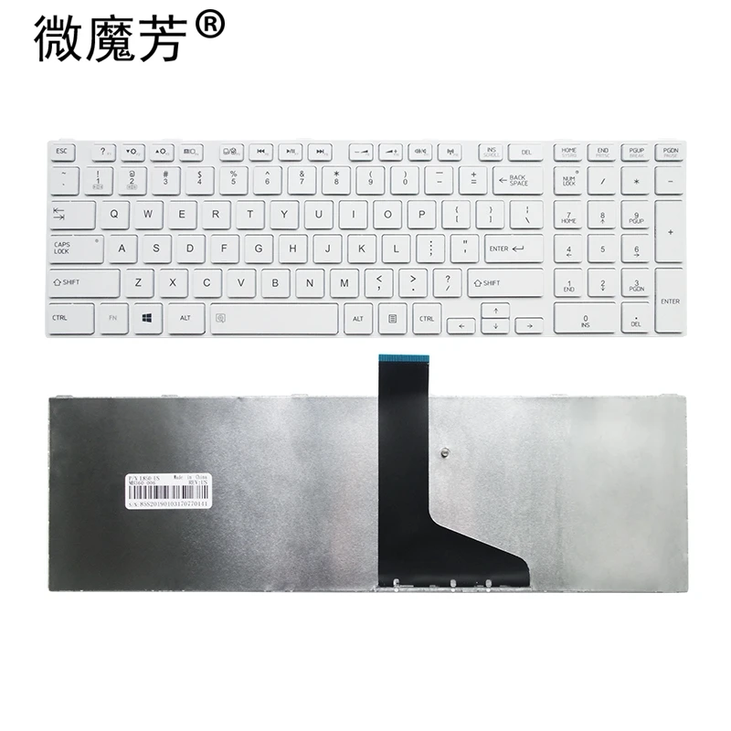 Клавиатура для ноутбука английская Toshiba Satellite L850 L850D L870 L870D L855 L855D C855 | Компьютеры и