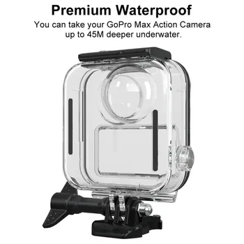 

Waterproof Protective Cover Cases For GoPro MAX 360 Panoramic Camera Frame Cover Shell
