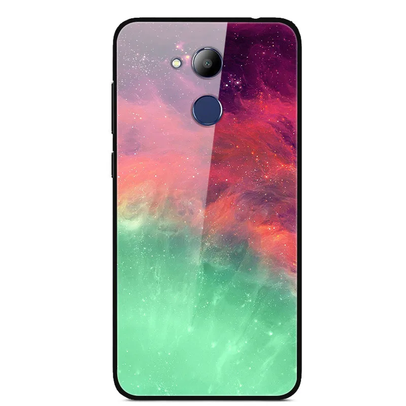 34 Для huawei Honor 6C Pro Чехол 5,2 ''силиконовый бампер стекло жесткая задняя крышка для huawei Honor6C Pro Coque 6CPro 6 c pro Чехол для телефона s - Цвет: 34