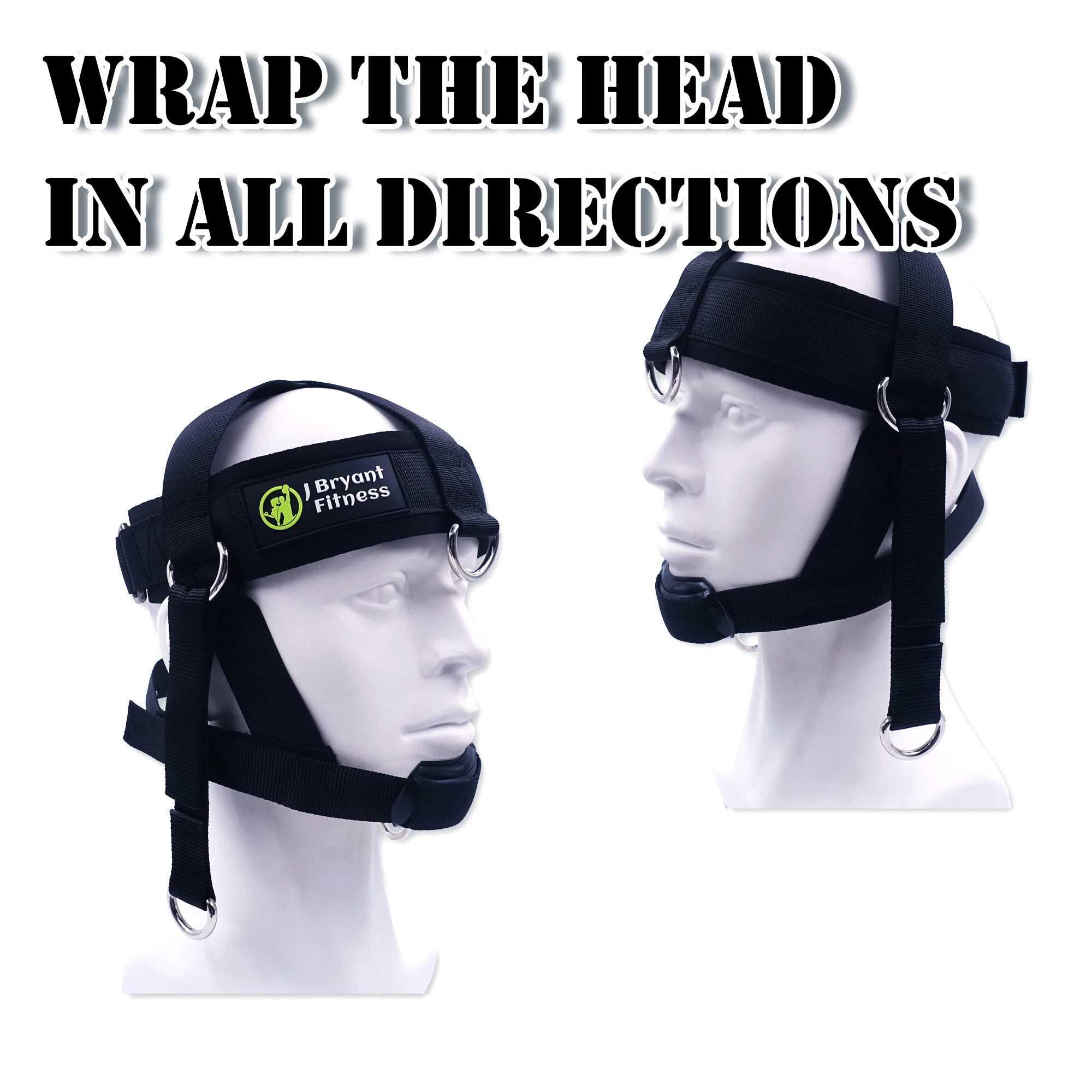 Head Neck Harness for Weight Lifting Training Diverse Workout Adjustable Strap Chin Pad Strength Powerlifting Workout Equipment neck training harness