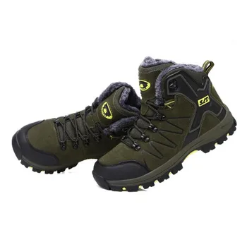 

new size 39-45 Men's High Top Winter Snow Boots Ankle Booties for Men Plush Warm Shoes Man Casual Sneakers Male Footwear