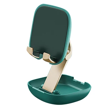

Cell Phone Stand Foldable Angle Height Adjustable Phone Holder with Storage Box for iPhone/All Smart Phones/Switch/iPad