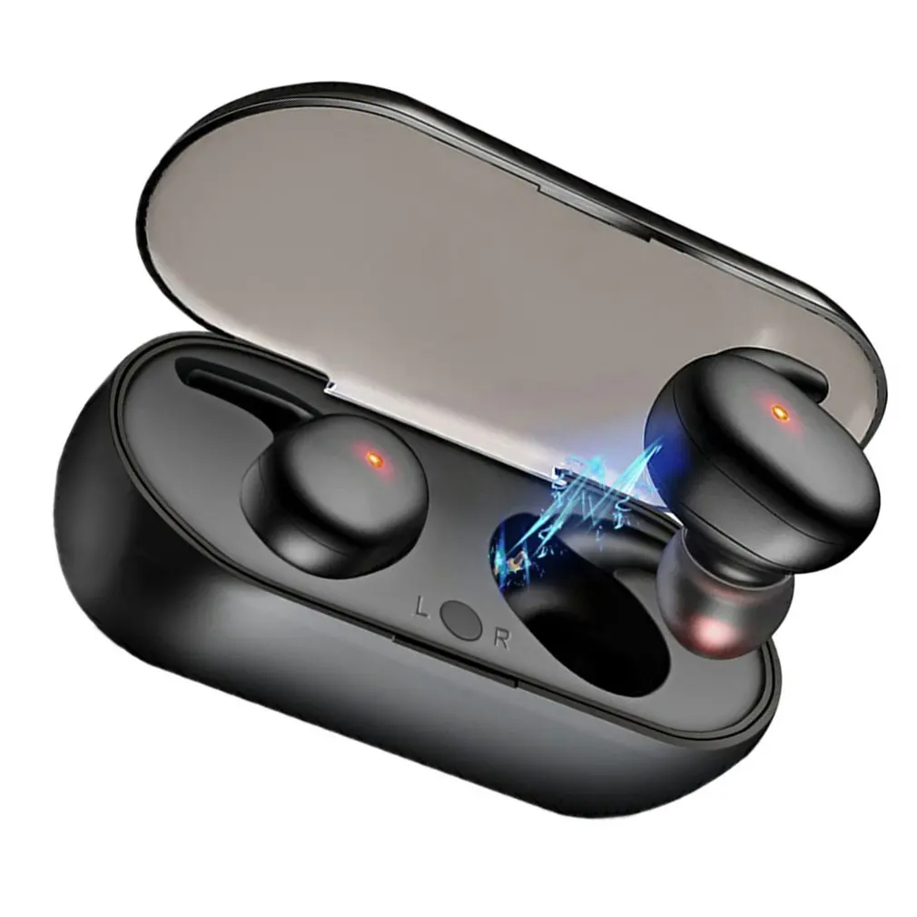 Беспроводная гарнитура spor Bluetooth 5,0 водонепроницаемые наушники бинауральные звонки беспроводная гарнитура с зарядным отсеком