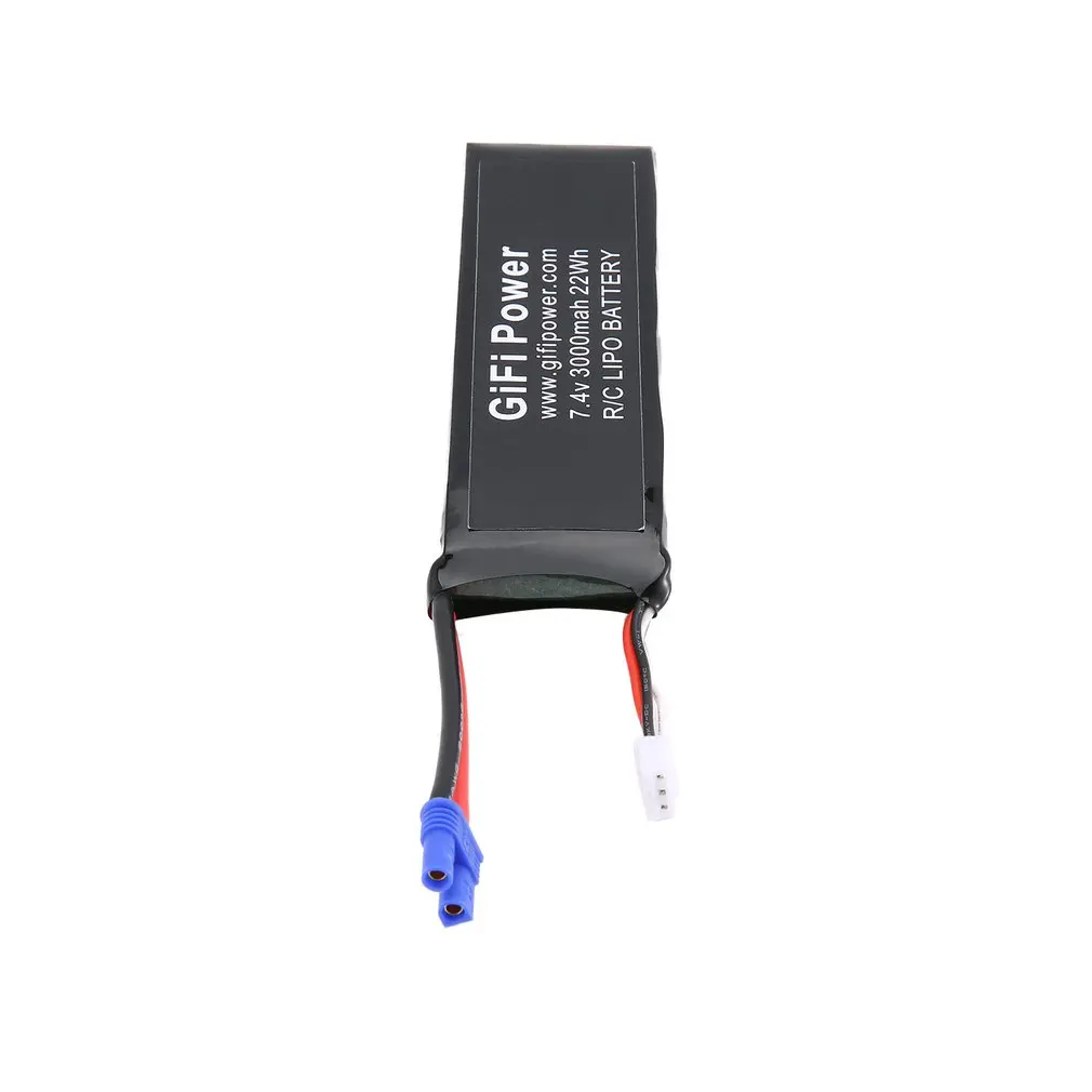 Батарея большой емкости 7,4 V 3000mAh обновленная Замена Lipo батарея легкий Дрон батарея для Hubsan H501S Дрон