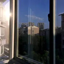 40*500 см самоклеящаяся Солнечная пленка односторонняя зеркальная светоотражающая пленка для окон управление теплом окно конфиденциальности оттенок для дома и офиса