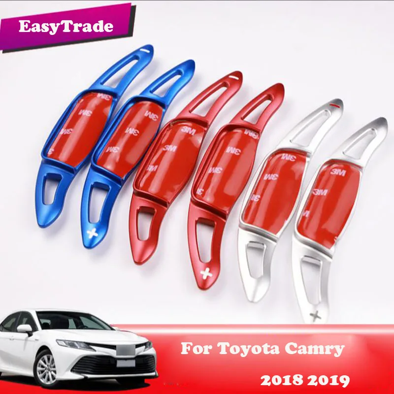 Металлический автомобиль руль весло расширение переключения Замена для Toyota Camry автомобиля украшения интерьера аксессуары