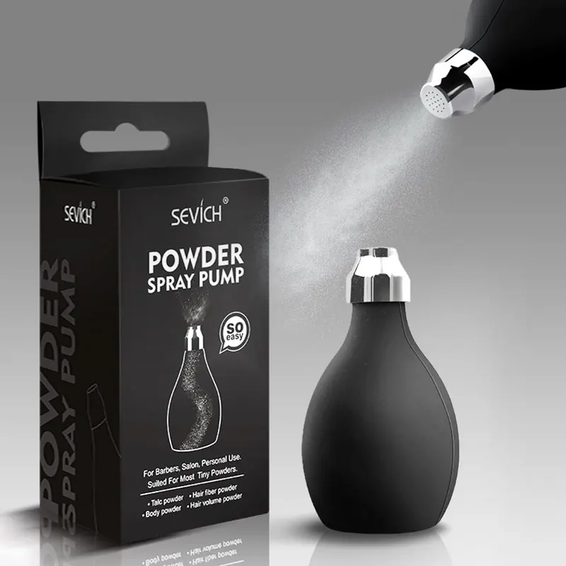 Sevich 1 pcs Hair Building Fiber Spray Applicator Rubber Sprays For Hair Loss Product Applicator Spray Pump Tool Easy Usage