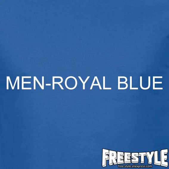 Overwatch Spray Logo T-Shirt Hanzo Genji Roadhog Mercy Reaper Junkrat D. Va - Цвет: MEN-ROYAL BLUE