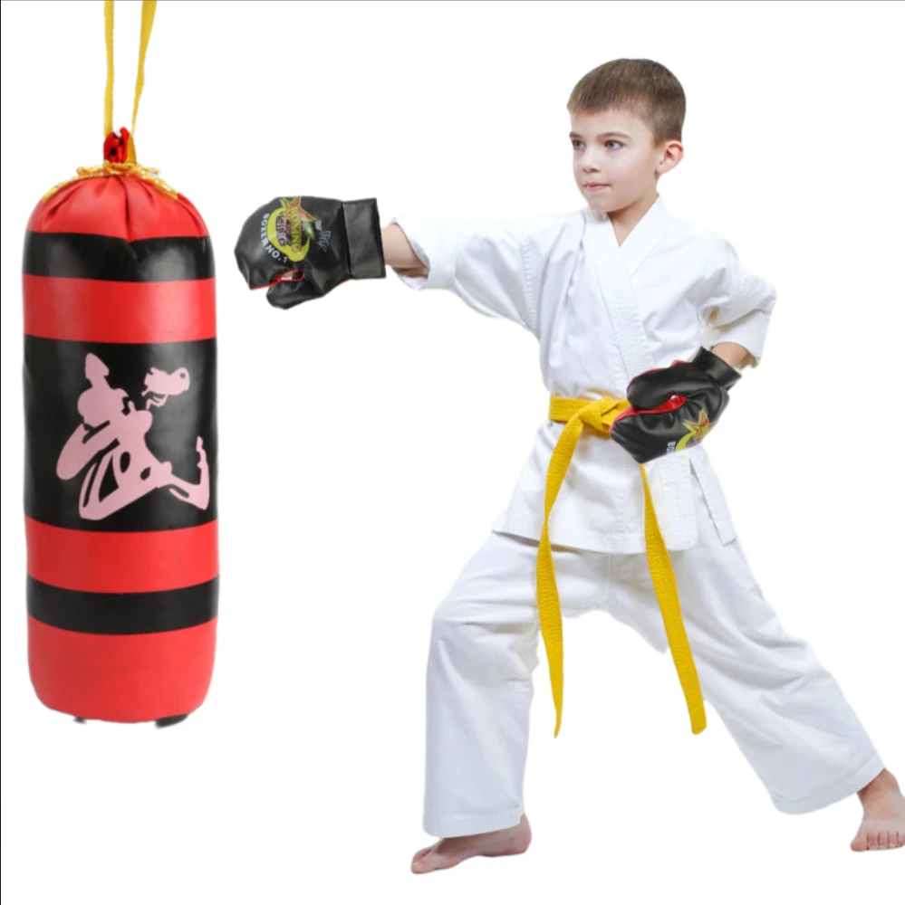 boys boxing bag