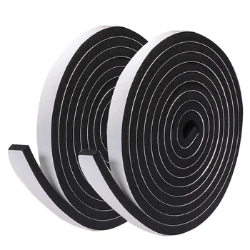 

2Rolls of Wool Felt Back Plastic Felt Non-woven Felt Strip Felt Roll Thickened Felt Table Chair And Floor Mats To Protect Sticky