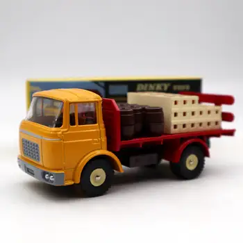 Atlas Dinky juguetes 588 meseta Brasseur Berliet GAK Camion amarillo modelos de fundición de regalo para el coche de colección