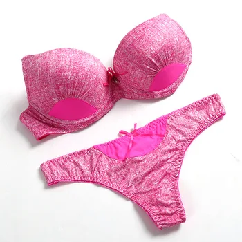 

Sexy's Women cowboy stylel Push Up Bra Set Underwear Bras Women lingerie