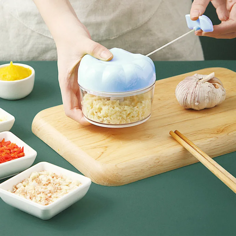 Buy Prensa Manual multifunción para ajo, picadora de alimentos, verduras, picadora de carne, utensilios de cocina, artefacto para ajo KjwnegMJQqE