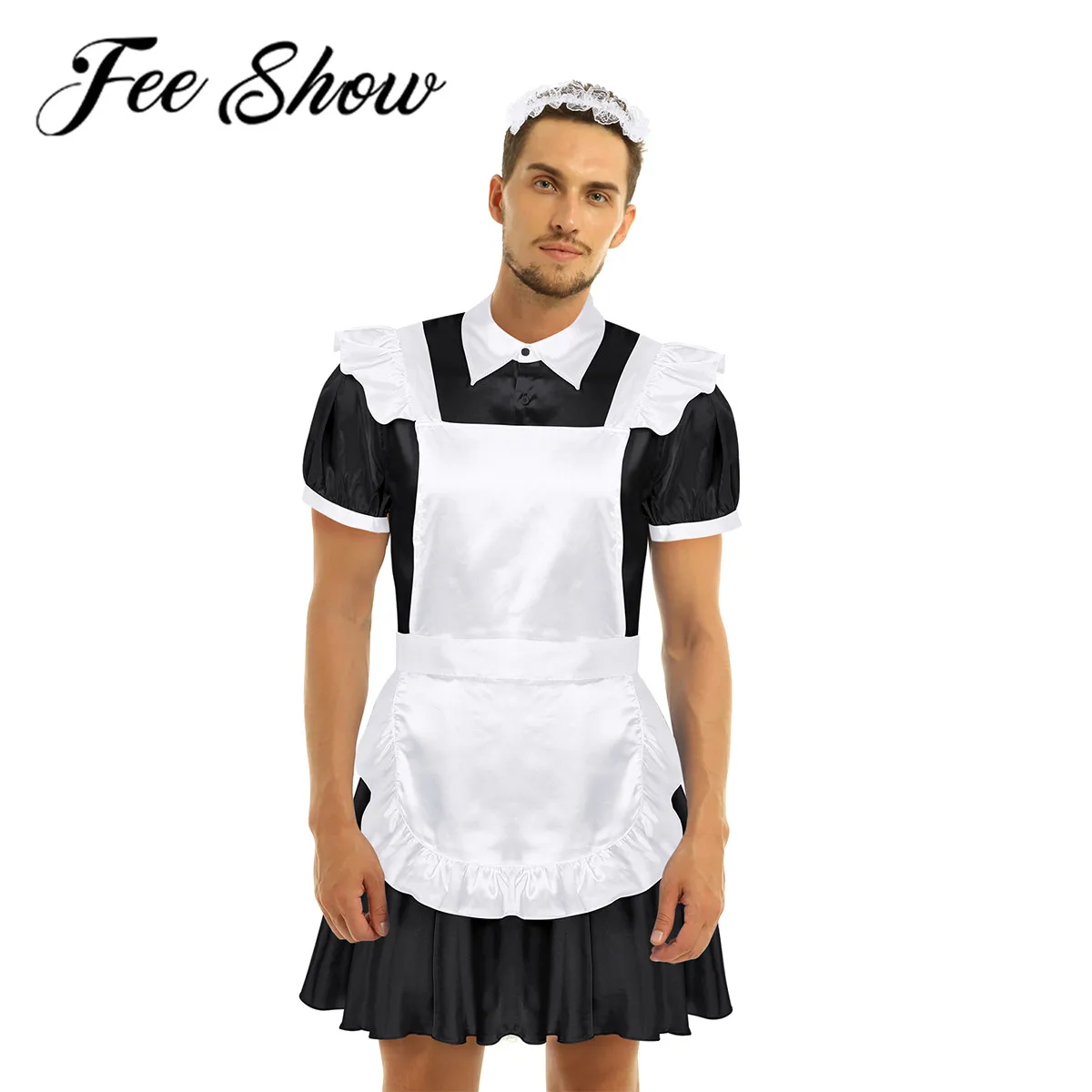 Uomini Sissy Trans Vestiti Cameriera Cosplay Costume Gay di Sesso Maschile  Veste di Halloween Giochi di Ruolo Uomo Lingerie per Crossdressing|Sexy  Costumes| - AliExpress