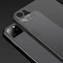 Ультра тонкий чехол Mosunx для iPhone 11/11 Pro/Pro Max Slim 0,3 мм матовая жесткая задняя крышка прозрачный чехол для телефона