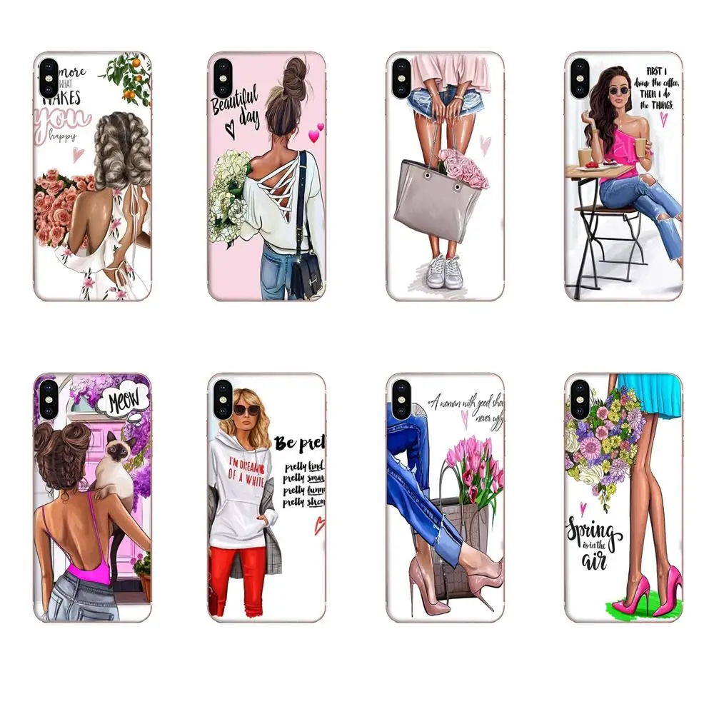 Телефон Quinn из ТПУ для Xiaomi Redmi Mi 4 7A 9T K20 CC9 CC9e Note 7 8 9 Y3 SE Pro Prime Go Play Shopping Girl Princess Female |