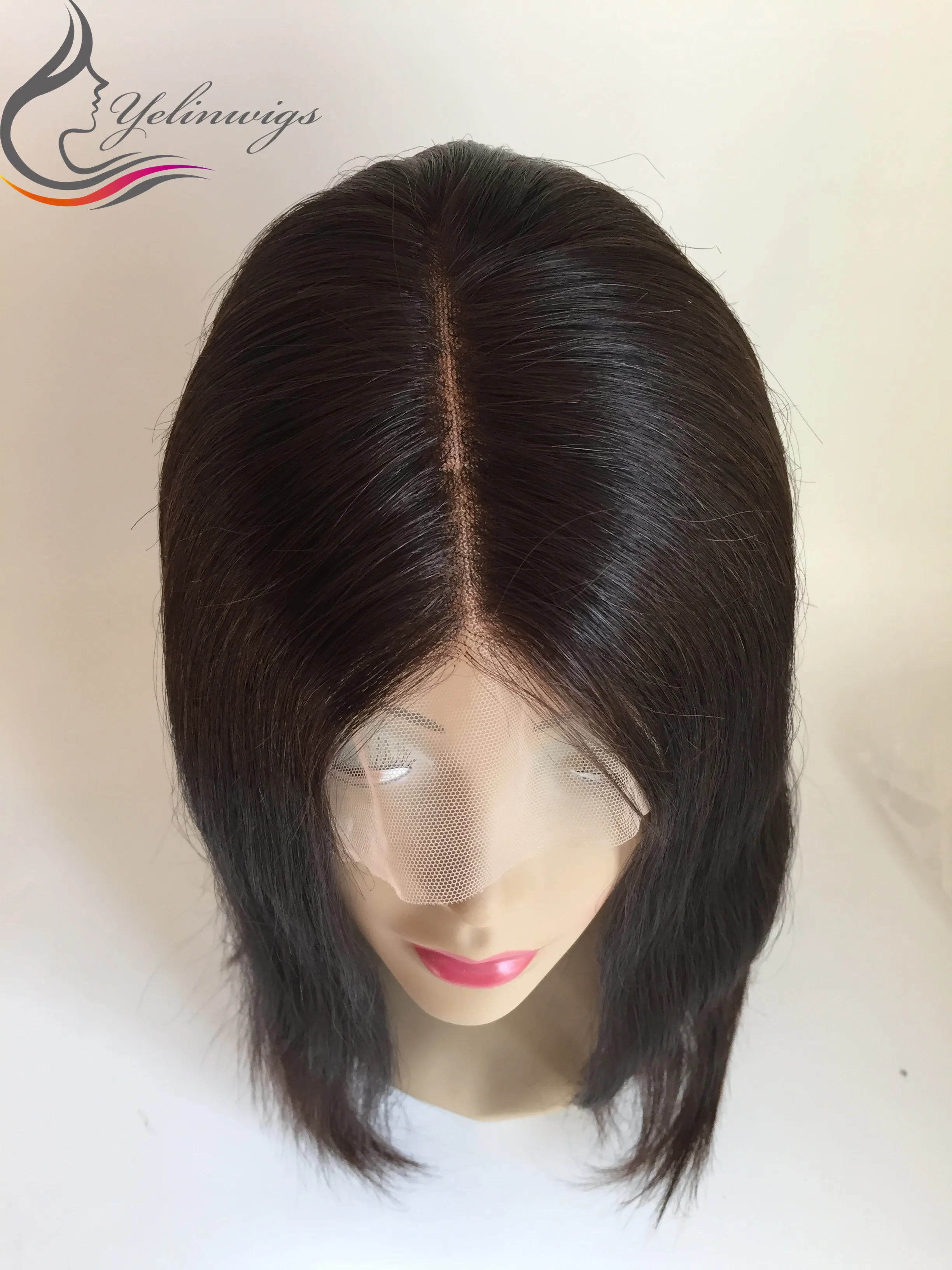 Yelin Wig 100% European Virgin Hair Lace Top Jewish Wig Kosher Lace Top Wigs