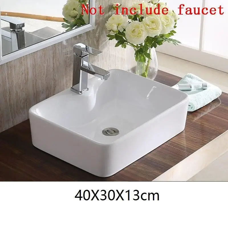 Version P Umywalka Sobre Encimera Lavandino тщеславие Куба Wastafel De Black Lavabo Bagno Para Pia Banheiro Ванная раковина умывальник - Цвет: Version P