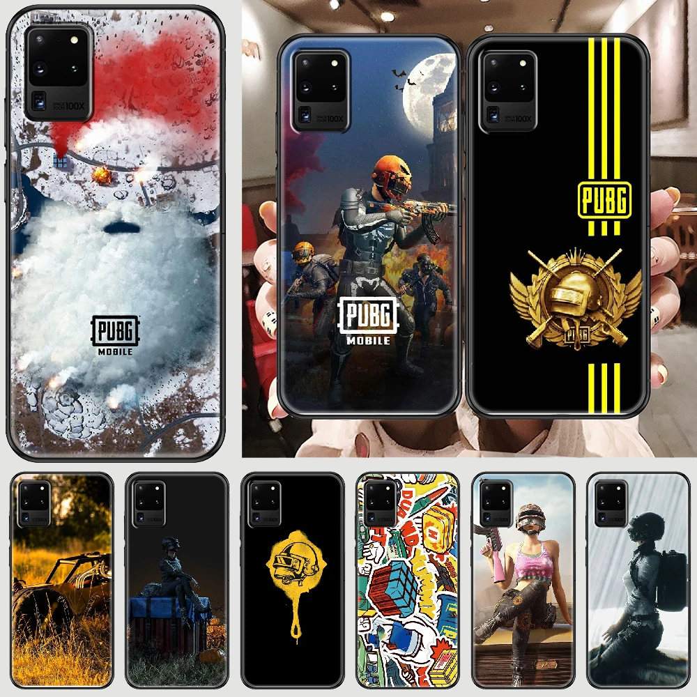 Game Pubg Phone Case For Samsung Galaxy Note 4 8 9 10 S8 S9 S10 S10e S Plus Uitra Ultra Black Soft Shell Art Waterproof Phone Case Covers Aliexpress