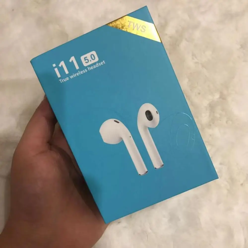 

Earphones i11 TWS Touch Control Wireless Bluetooth 5.0 Wireless Bluetooth Earphone Earpieces Mini Earbuds HS Ear for IPhone Sams