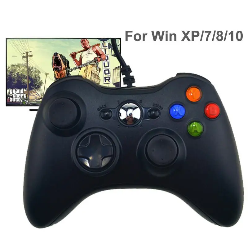 USB контроллер Джойстик для microsoft системы PC контроллер для Windows 7/8/10 не для Xbox 360 Joypad