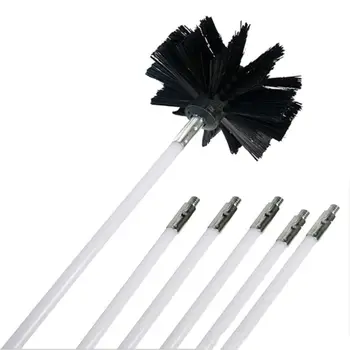 

Vents, chimney cleaning brushes, 9 ductile tubes, can be used with electric dril