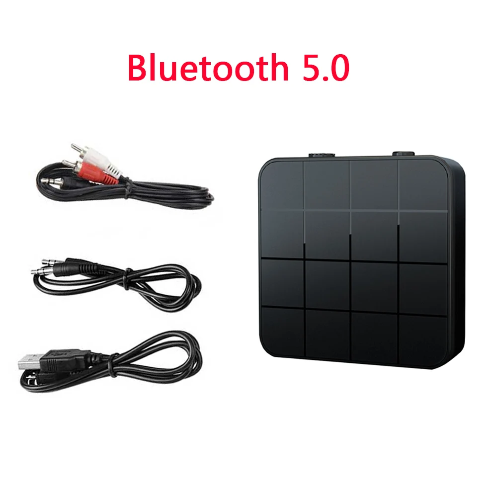 Bluetooth 5,0 аудио приемник передатчик Bluetooth Aux адаптер 2 в 1 3,5 мм разъем Bluetooth передатчик адаптер для наушников - Цвет: Set A-Bluetooth 5.0