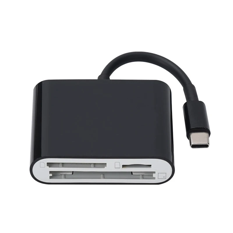 USB 3,0 OTG Мобильный телефон Aux адаптер USB C Тип C до 3 в 1 карта памяти камера ридер для One Plus наушники note 10/mate 30 pro