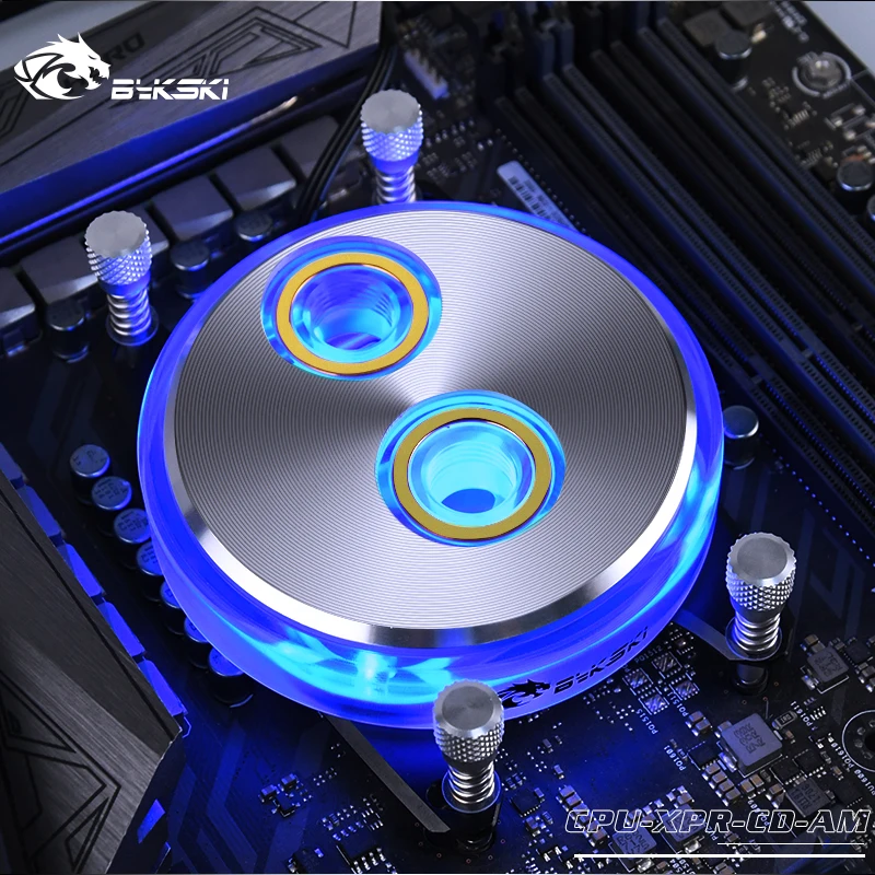 BYKSKI Water Cool Block for AMD Ryzen 7/Ryzen 5/Ryzen 3/AM4/AM3+/AM3/AM2+/AM2/FM2+/FM2/FM1  Copper Radiator|Fans \u0026 Cooling| - AliExpress