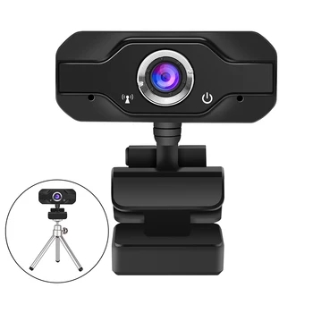 

1080P USB Webcam with Microphones Full HD 360 Degrees Web Widescreen Video Calling Gaming Conferencing Camera for Windows XP / W