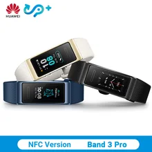 huawei Band 3 pro умный Браслет gps водонепроницаемый цветной сенсорный экран для сердечного ритма сна оснастка умный Браслет