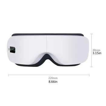 

Wireless Eye Care Device Wireless Intelligent Heat Treatment Eye Care Instrument Folding Vibration Massage Eye Mask Machine