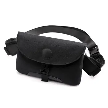

Men Waist Fanny Pack USB Charging Port Belt Nylon Pouch Travel Shoulder Bag F42A
