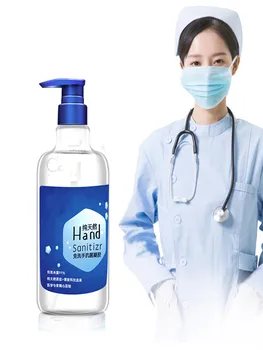 

Portable 500ml Hand Sanitizer Antibacterial Disinfectant Gel No-Clean Quick-Dry Wipe Out Sanitizer Gel