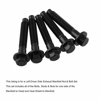 

13pcs set Bolts Nuts New Exhaust Manifold For manifold heads New High quality