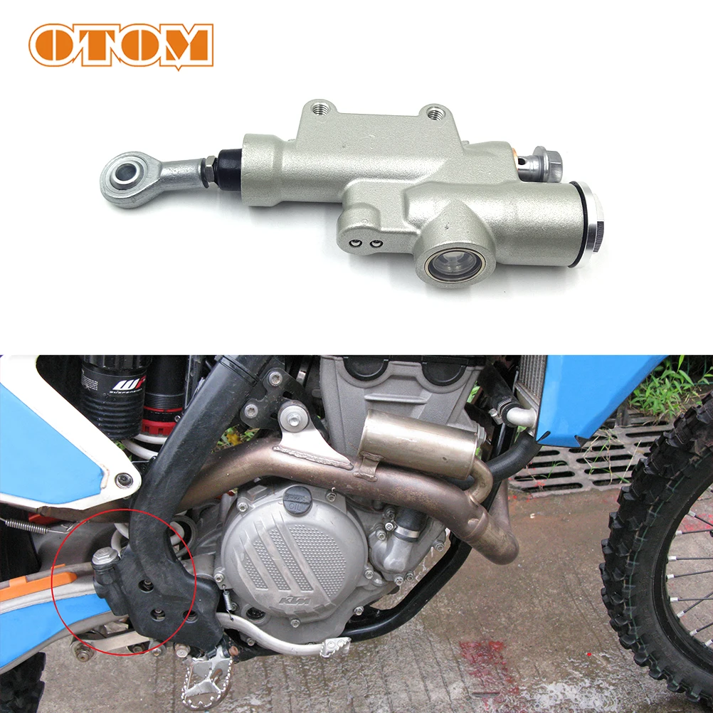 OTOM New Motorcycle Rear Hydraulic Brake Master Cylinder Pump Rear Brake  Front Pump For KTM EXC XCW SXF XCFW HUSQVARNA FC FX FE