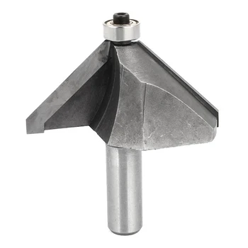 

1/2" Shank Diameter 1 1/2" Cutting Depth 45 Degree Chamfer Router Bit