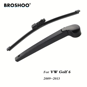 

BROSHOO Car Rear Wiper Blade Back Windscreen Wiper Arm For Volkswagen Golf 6 Hatchback(2009-2013) 280mm,Windshield Auto Styling