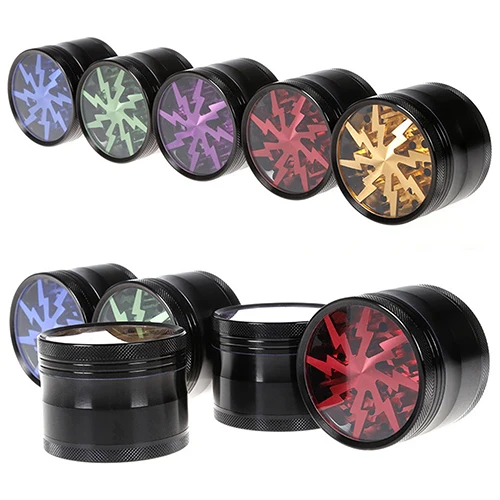 63mm-4-layer-Metal-Herb-Mill-Crusher-Tobacco-Lightning-Teeth-Smoke-Grinder (2)