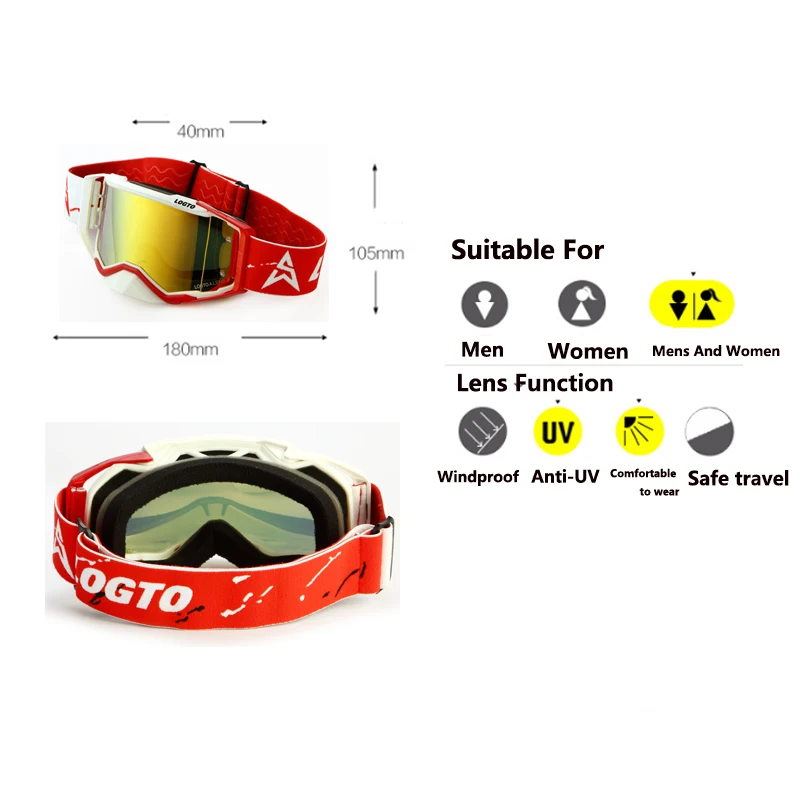 proteção segurança motocross mx visão noturna capacete óculos motorista condução