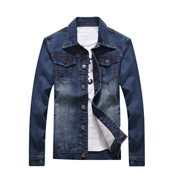 

Nice S-5XL Men Jean Jacket Clothing Denim Jacket Fashion Mens Jeans Jacket Thin Spring Outwear Male Cowboy