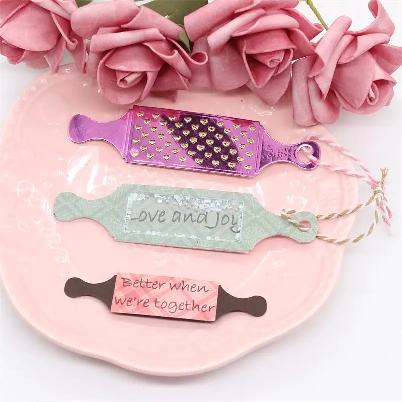 

KSCRAFT Rolling Pin Metal Cutting Dies Stencils for DIY Scrapbooking Decorative Embossing DIY Paper Cards