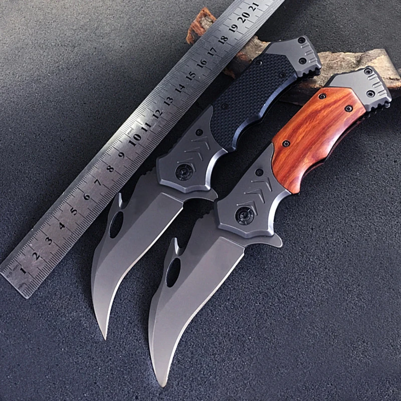 

Folding Knife Tactical Survival Knives Hunting Camping Edc Multi High Hardness Outdoor Pocket Knife Fruit Cutter karambit