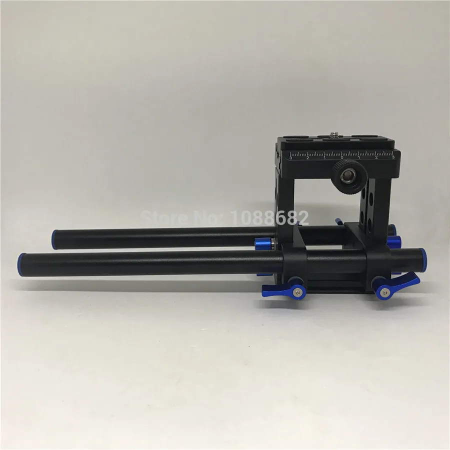 Camera Quick Release Plate 15mm Rods Rig Clamp (11)